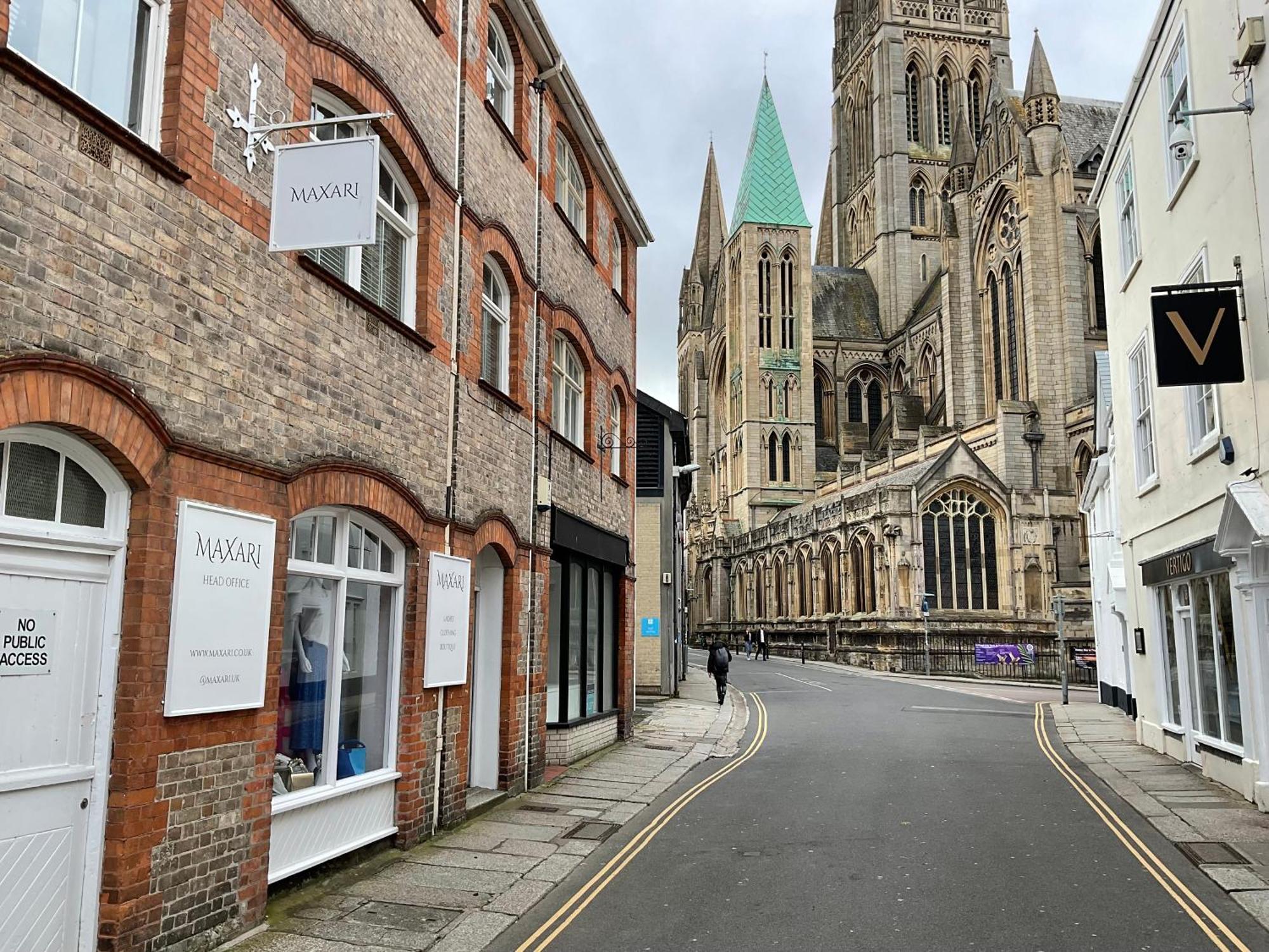 Private Double Room With Ensuite, No Breakfast, Truro City Centre ภายนอก รูปภาพ